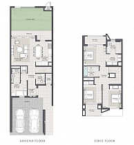 3к таунхаус 184,3 м2 ЖК Arabian Ranches lll - May